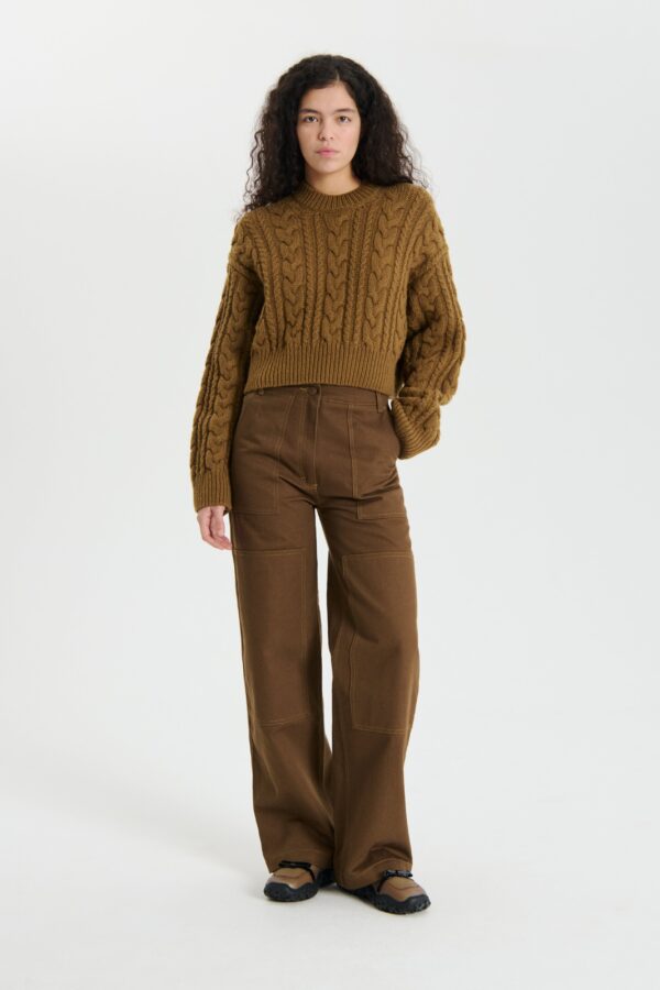 Elsbeth Knit Brown