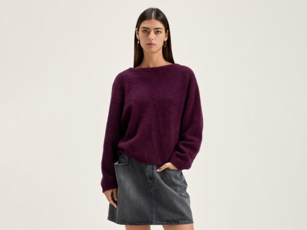 Phaedra Knit Burgundy